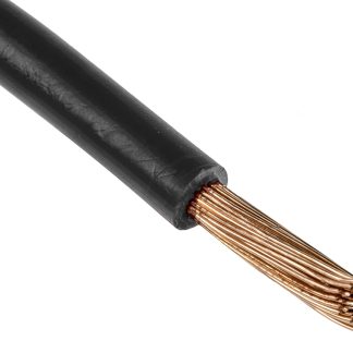 Cavo di collegamento apparecchiature RS PRO, 16mm², 5 AWG, 600 V, 25m, Nero