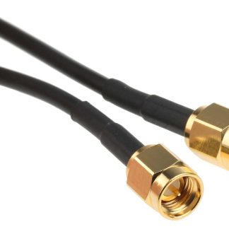 Cavo coassiale RS PRO RG174, SMA / SMA, L. 1m, 50 Ω, col. Nero