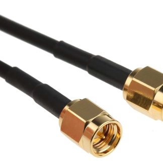 Cavo coassiale RS PRO RG174/U, SMA / SMA, L. 520mm, 50 Ω, col. Nero