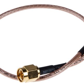 Cavo coassiale RS PRO RG316/U, SMA / SMA, L. 255mm, 50 Ω, col. Nero