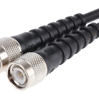 Cavo coassiale RS PRO RG58C/U, TNC / TNC, L. 500mm, 50 Ω, col. Nero