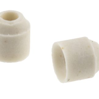 Tondino in ceramica RS PRO Bianco, foro da 1.5mm