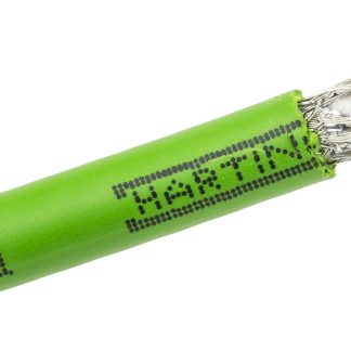 Cavo Ethernet Cat5 (SF/UTP) HARTING, guaina in PVC col. Verde, L. 20m, Senza terminazione