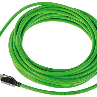 Cavo Ethernet Cat5 (U/FTP) HARTING, guaina in PVC col. Verde, L. 10m, Con terminazione