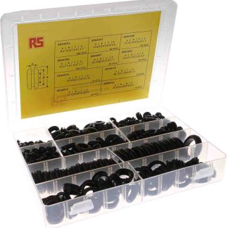 Kit passacavi Kit passacavi RS PRO, Nero, in PVC, diametri da 3 → 19mm