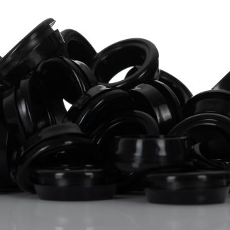 Passacavo Passacavi RS PRO, Nero, in PVC 2mm, diametri da Maximum of 15.5mm 19.6mm