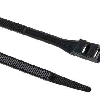 Fascette fermacavi RS PRO in Nylon 66, 300mm x 9mm, col. Nero