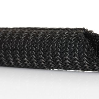 Guaina per cavi intrecciata RS PRO in PET, Ø 10mm, L. 3m, col. Nero
