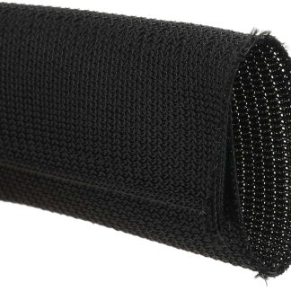 Guaina per cavi intrecciata RS PRO in PET, Ø 32mm, L. 3m, col. Nero