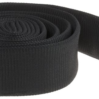 Guaina per cavi intrecciata RS PRO in PET, Ø 44mm, L. 3m, col. Nero