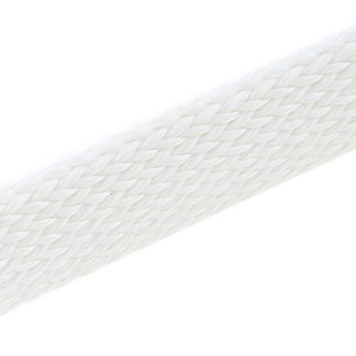 Guaina per cavi intrecciata RS PRO in Fibra di vetro, Ø 10mm, L. 5m, col. Naturale, espandibile