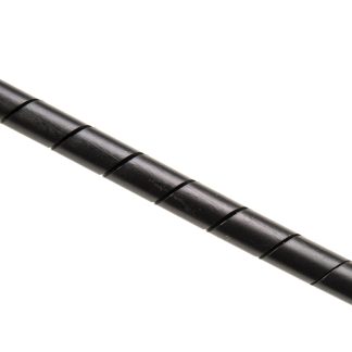 Avvolgicavo a spirale HellermannTyton, Nero, in PE, Ø cavo 5mm - 20mm, Ø interno 4mm, Ø fascio 20mm max