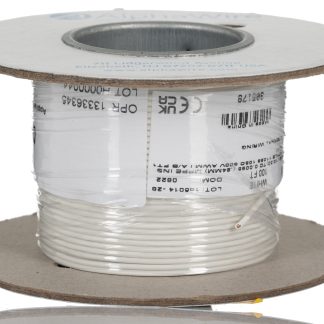 Cavo di collegamento apparecchiature Alpha Wire, 0,52 mm², 20 AWG, 600 V, 30m, Bianco, UL11028