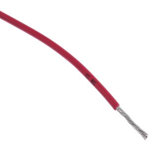 Cavo di collegamento apparecchiature Alpha Wire, 0,52 mm², 20 AWG, 600 V, 30m, Rosso, UL11028