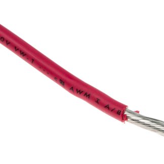 Cavo di collegamento apparecchiature Alpha Wire, 3,3 mm², 12 AWG, 600 V, 30m, Rosso, UL11028
