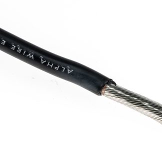 Cavo di collegamento apparecchiature Alpha Wire, 5,2 mm², 10 AWG, 600 V, 30m, Nero, UL11028