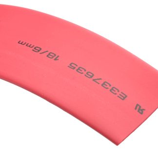 Guaina termorestringente RS PRO Ø 18mm, col. Rosso, restringimento 3:1, L. 3m