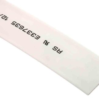 Guaina termorestringente RS PRO Ø 12mm, col. Bianco, restringimento 3:1, L. 4m