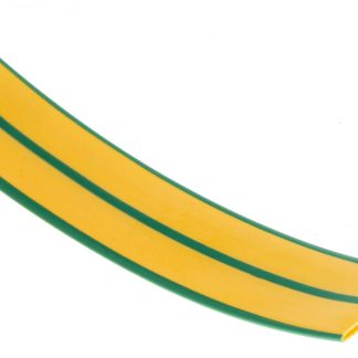Guaina termorestringente RS PRO Ø 9mm, col. Verde, giallo, restringimento 3:1, L. 5m