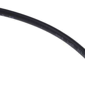 Guaina termorestringente RS PRO Ø 2.4mm, col. Nero, restringimento 2:1, L. 10m