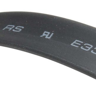 Guaina termorestringente RS PRO Ø 9.5mm, col. Nero, restringimento 2:1, L. 6m