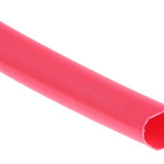 Guaina termorestringente RS PRO Ø 6.4mm, col. Rosso, restringimento 2:1, L. 8m
