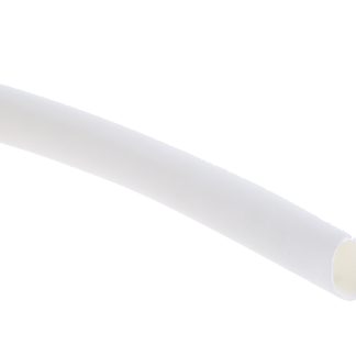 Guaina termorestringente RS PRO Ø 3.2mm, col. Bianco, restringimento 2:1, L. 10m