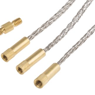 Sonda passacavi HellermannTyton 897-90026 CS-ACG0415-MET, Attacco per asta - kit di serraggio