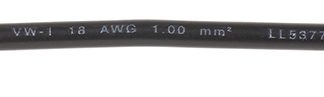 Cavo di collegamento apparecchiature Lapp, 1 mm², 17 AWG, 600 V, 100m, Nero, UL1015
