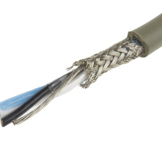 Cavo dati Alpha Wire Grigio, 1 coppia, 22 AWG, schermato, 300 V, Controllo