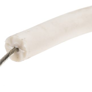 Cavo di collegamento apparecchiature Alpha Wire, 0,75 mm², 18 AWG, 40 kV c.c., 30m, Bianco, UL3239