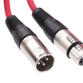 Cavo XLR preassemblato RS PRO XLR a 3 pin XLR a 3 pin, 20m, Rosso