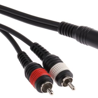 Cavo AUX RS PRO da Presa stereo da 3,5 mm a RCA x 2, lungh. 5m