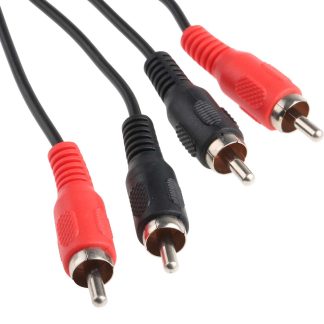 Cavo AUX RS PRO da RCA x 2 a RCA x 2, lungh. 2m