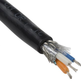 Cavo dati Alpha Wire Nero, 1 coppia, 22 AWG, 300 V, RS-485