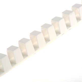 Canalina passacavi HellermannTyton in Plastica, 9 mm x 11mm, L. 0.5m