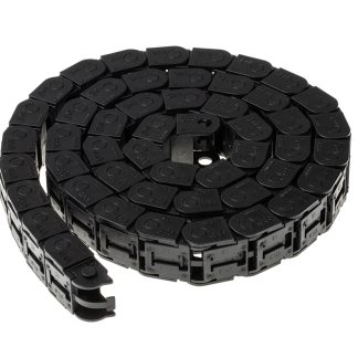 Canalina passacavi Igus, 22,5 mm x 15mm, L. 1m, curvatura min. 18 mm