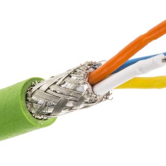 Cavo Ethernet Cat5 (SF/UTP) Siemens, guaina in PVC col. Verde, L. 20m, Senza terminazione