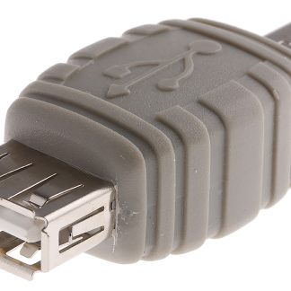 Adattatore USB RS PRO USB B/USB A, L. 30mm, col. Grigio