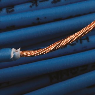 Cavo di collegamento apparecchiature H05Z-K RS PRO, 0.75mm², 18 AWG, 500 V, 100m, Blu, 2491B