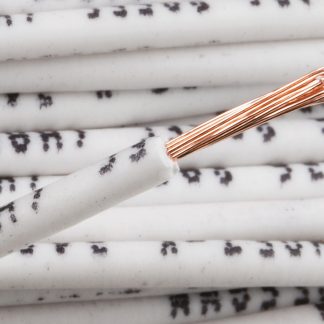 Cavo di collegamento apparecchiature H05Z-K RS PRO, 0.75mm², 18 AWG, 500 V, 100m, Bianco, 2491B