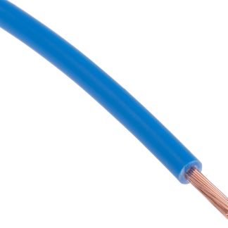 Cavo di collegamento apparecchiature H07Z-K RS PRO, 1.5mm², 15 AWG, 750 V, 100m, Blu, 2491B