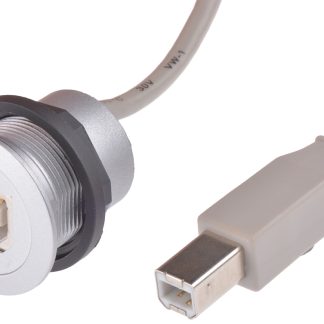 Cavo USB HARTING USB B/USB B, L. 3m, col. Grigio