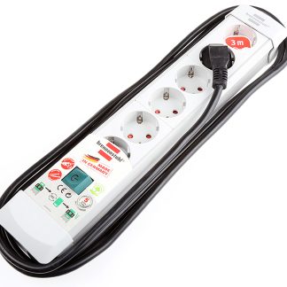 Connettore femmina di prolunga brennenstuhl 3m, 6 prese, spina Schuko, 230 V, 16A