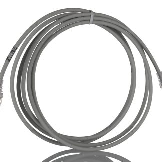 Cavo Ethernet Cat6a (STP) Molex Premise Networks, guaina in LSZH col. Grigio, L. 3m, Con terminazione