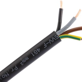 Cavo di potenza RS PRO 3184Y, 4 cond. 1 mm², 300 V, 500 V, Ø 7.81mm, L. 100m