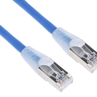 Cavo Ethernet Cat6a (S/FTP) RS PRO, guaina in LSZH col. Blu, L. 2m, Con terminazione