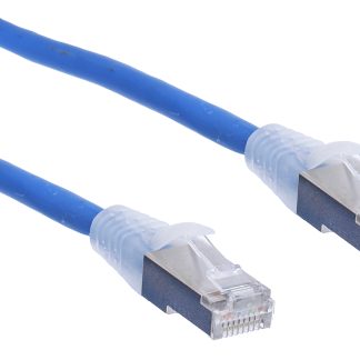 Cavo Ethernet Cat6a (S/FTP) RS PRO, guaina in LSZH col. Blu, L. 5m, Con terminazione