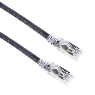 Cavo Ethernet Cat6a (S/FTP) RS PRO, guaina in LSZH col. Nero, L. 10m, Con terminazione