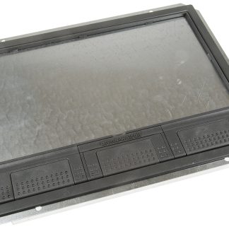 Scatola da pavimento Legrand, 3 compartimenti x 85mm